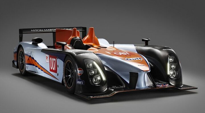 „Aston Martin Racing“ pristato naują Le Mano prototipinį lenktyninį automobilį