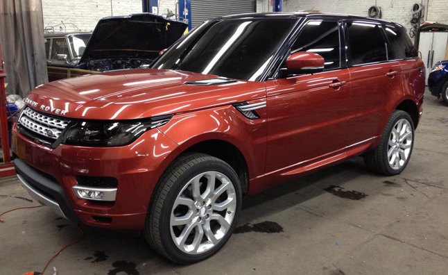 Nutekėjo „Range Rover Sport“