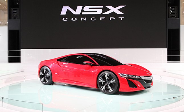Raudonasis „Acura NSX Concept“ – naujos nuotraukos iš Pekino automobilių parodos