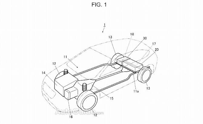 Patentas rodo „Subaru“ įkraunamų automobilių kūrimo pažangą