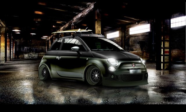 Pristatytas „Tribe Fiat 500 Alpha Bravo“ projektas: SEMA apžvalga