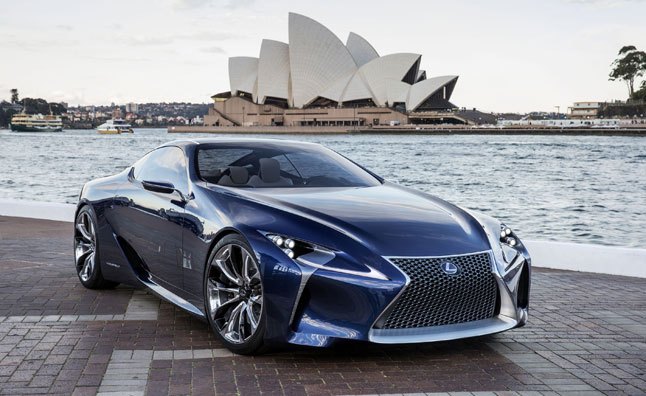 „Lexus LF-LC Blue Concept“ – 500 AG hibridinis automobilis